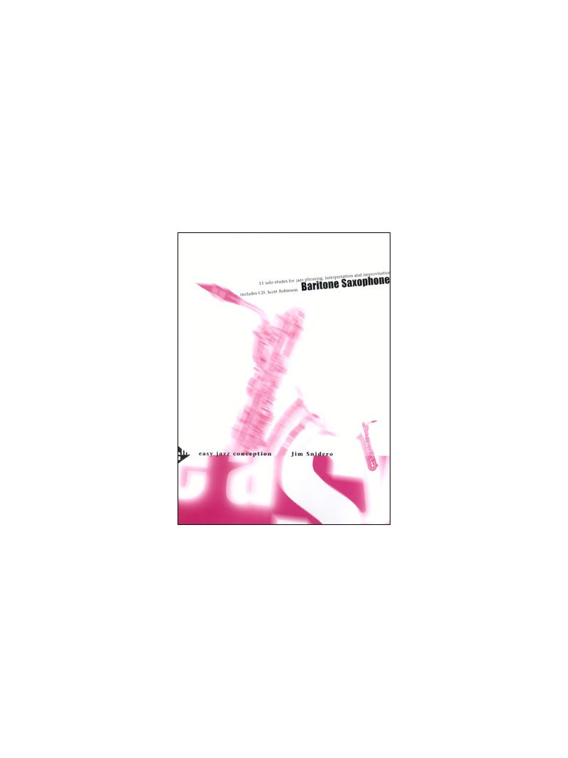Easy Jazz Conception for Baritone Saxophone (book/ CD)