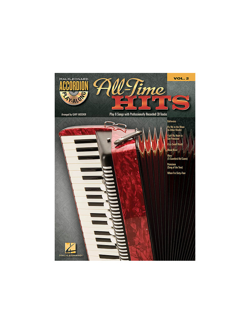 All-Time Hits: Accordion Play-Along Volume 2 (book/CD)