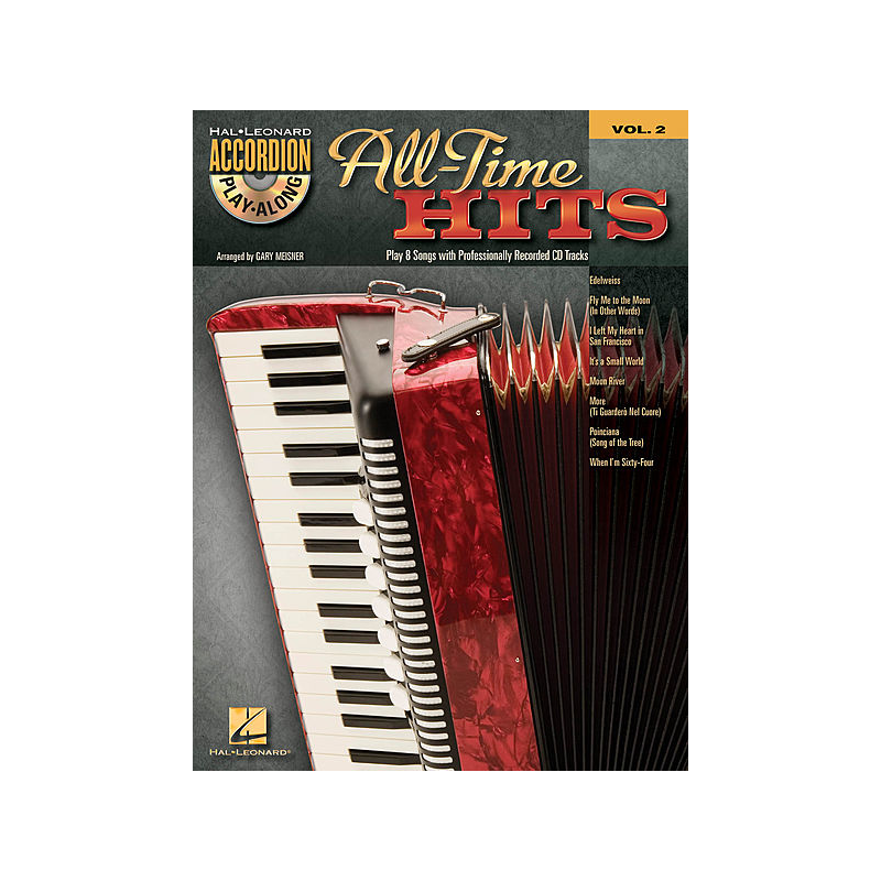 All-Time Hits: Accordion Play-Along Volume 2 (book/CD)
