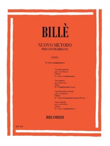 Bille' - Nuovo metodo per contrabbasso - IV° Corso