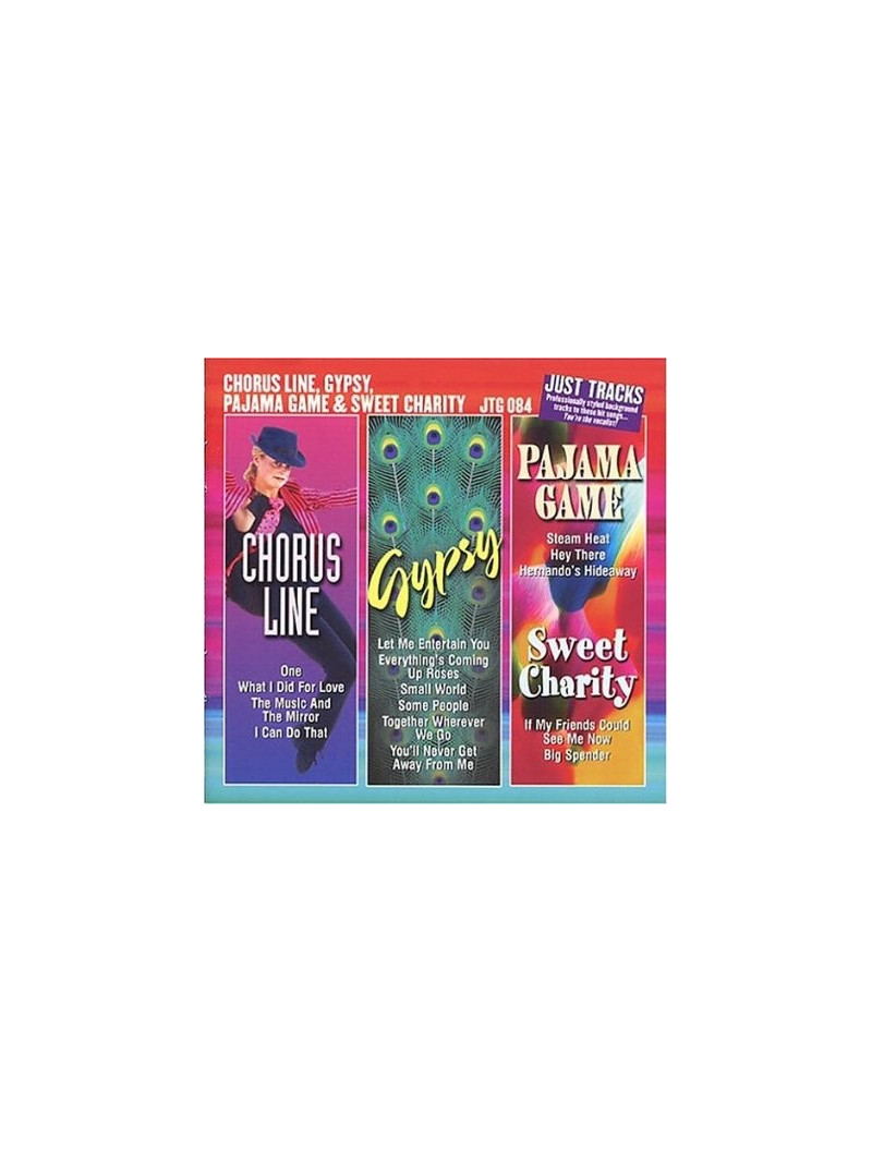 Hits of Chorus Line, Gypsy, Sweet Charity (CD sing-along)