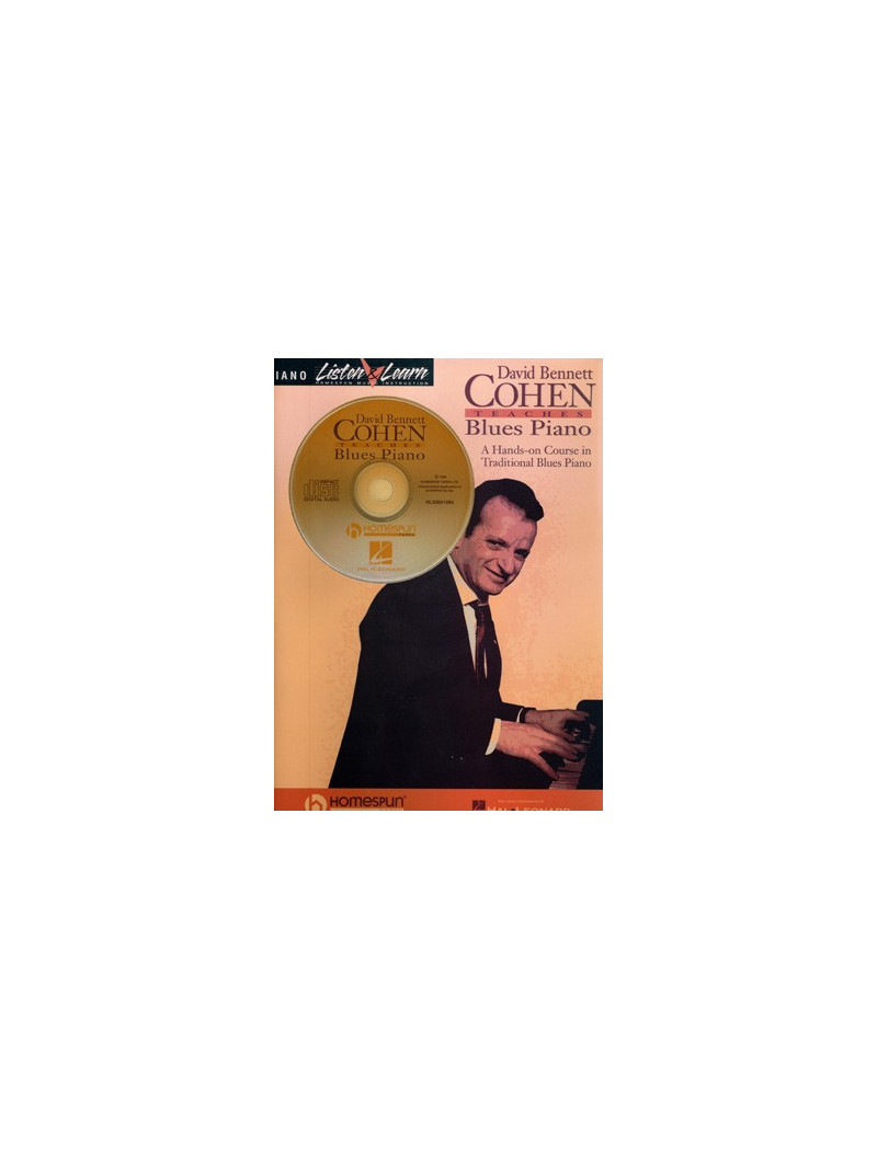 Teaches Blues Piano Vol.1 (book/CD)
