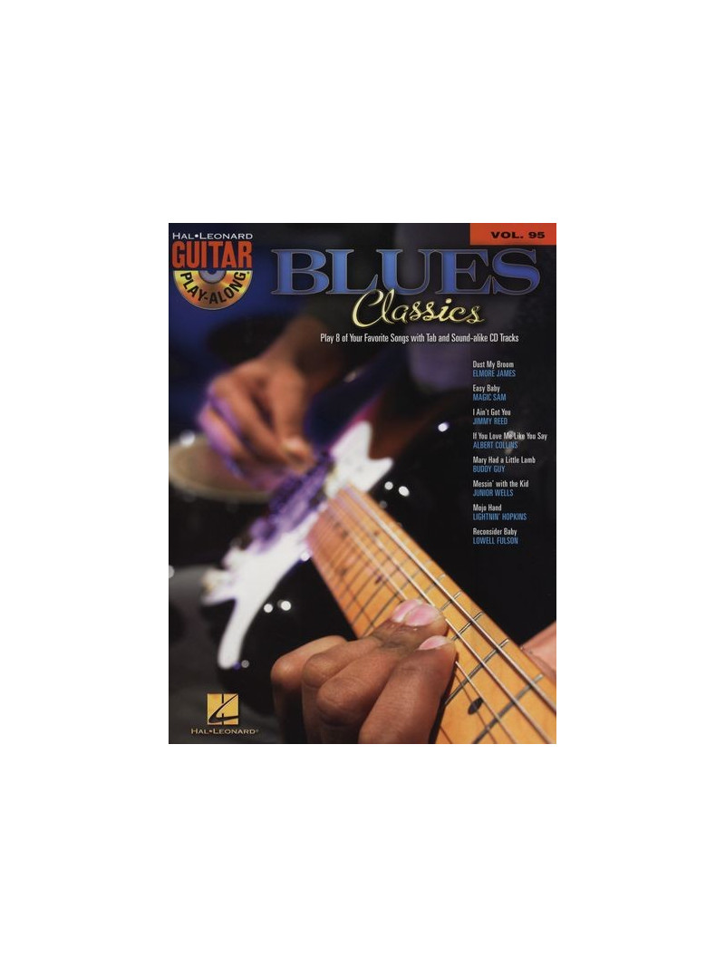 Blue Classics: Guitar Play-Along Volume 95