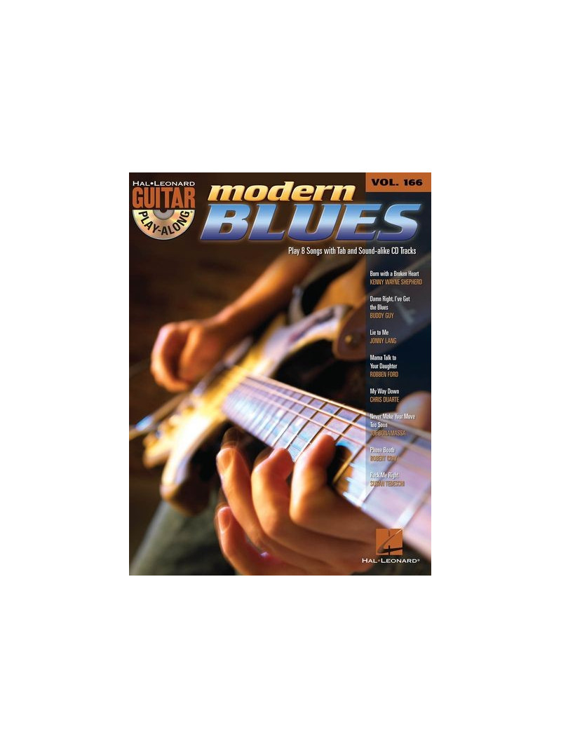 Modern Blues: Guitar Play-Along Volume 166 (book/CD)