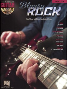 Bluesy Rock: Guitar Play-Along Volume 73 (book/CD)