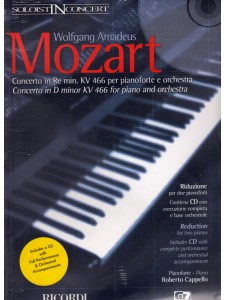 Soloist In Concert: Concerto In Re Min. KV 466 (score/CD)