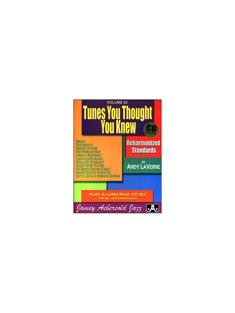 Tunes You Thought You Knew - Reharmonized Standards (book/CD play-along)