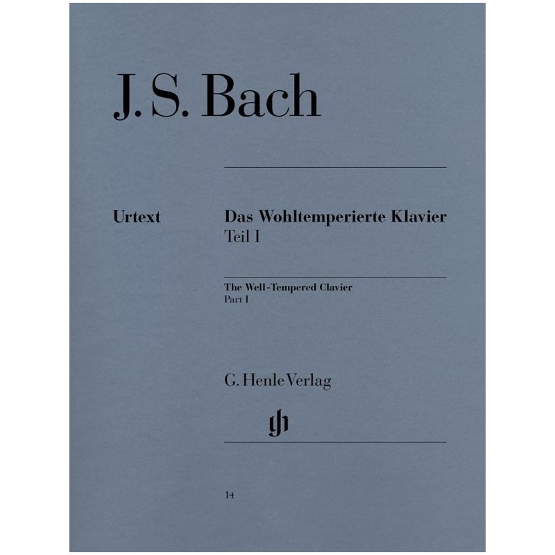 J.S. Bach - The Well-Tempered Clavier Part I 