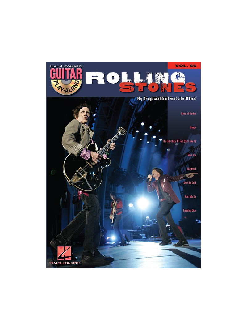 Rolling Stones: Guitar Play-Along volume 66 (book/CD)
