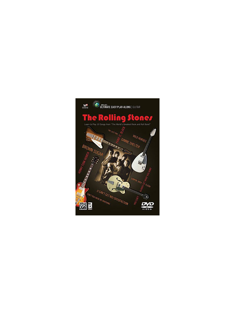Ultimate Easy Guitar Play-Along: The Rolling Stones (book/DVD)