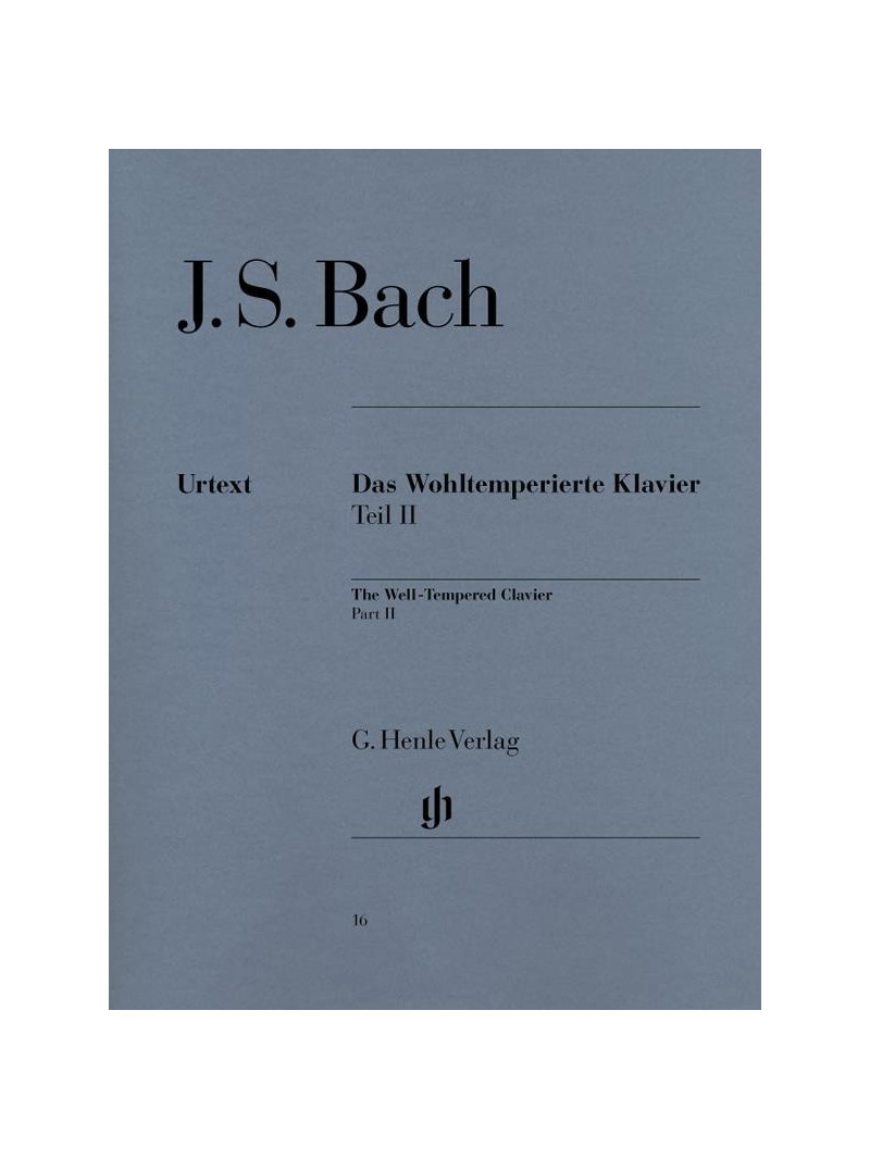 J.S. Bach - The Well-Tempered Clavier Part II