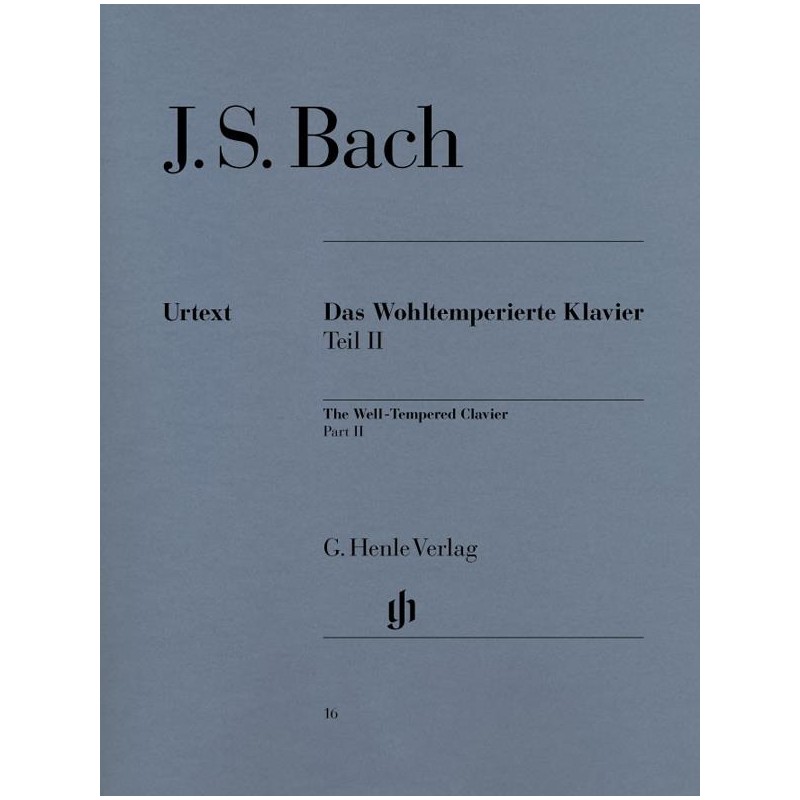 J.S. Bach - The Well-Tempered Clavier Part II