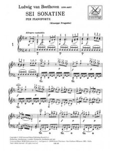 Ludwig van Beethoven: 6 Sonatinas