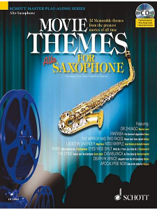 Movie Themes for Saxophone (book/CD play-along)