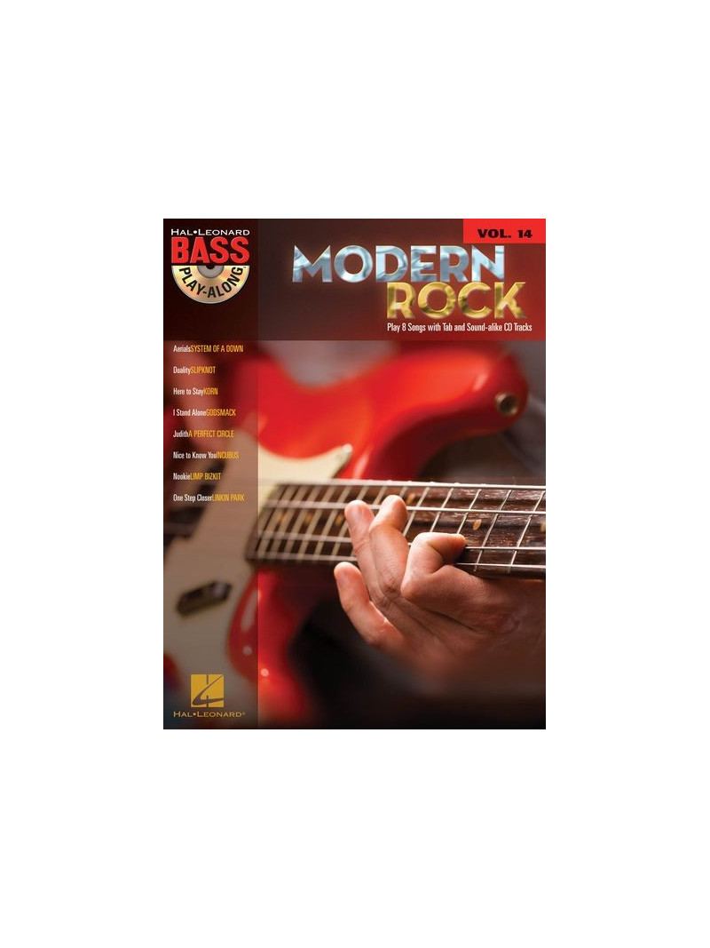 Bass Play-Along Volume 14 - Modern Rock (book/CD)