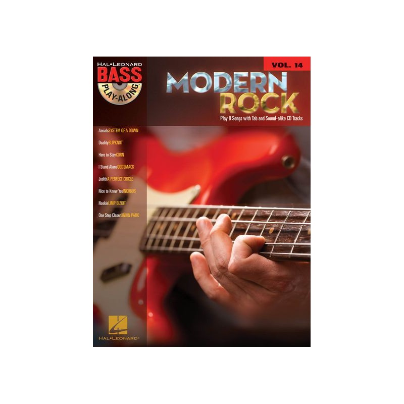 Bass Play-Along Volume 14 - Modern Rock (book/CD)
