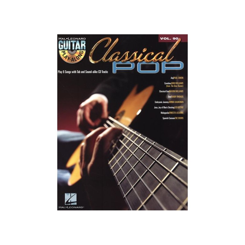Classical Pop: Guitar Play-Along Volume 90 (book/CD)