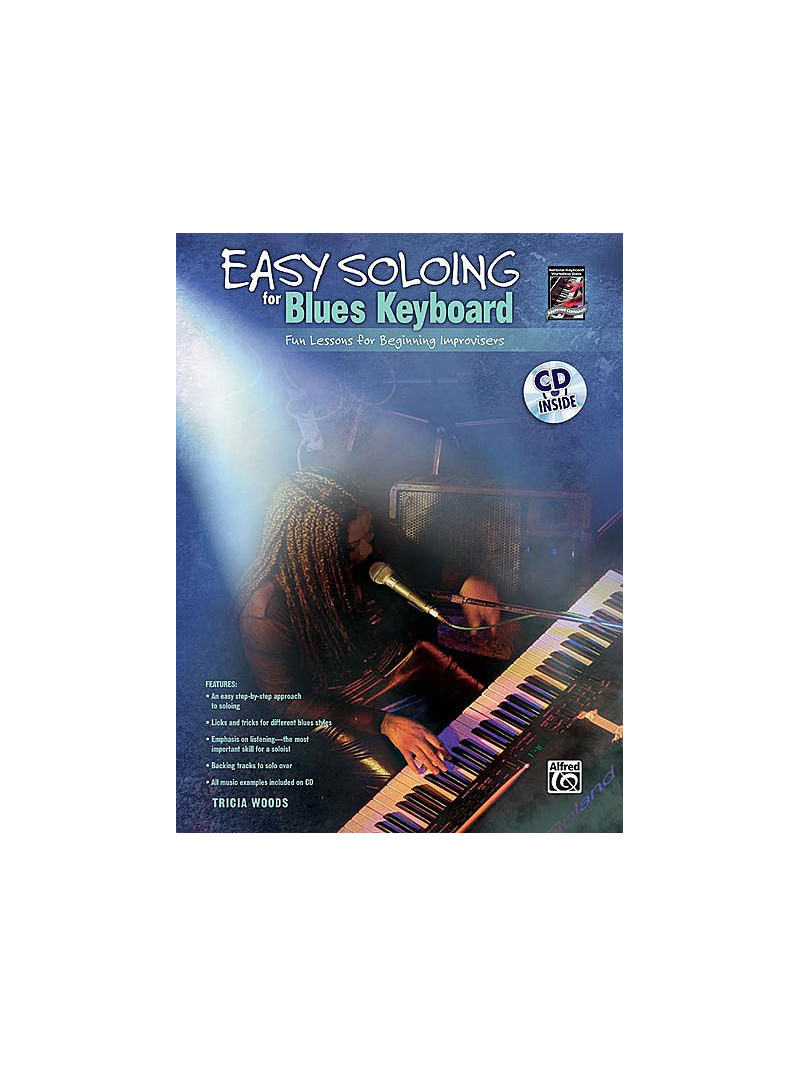 Easy Soloing for Blues Keyboard (book/CD)