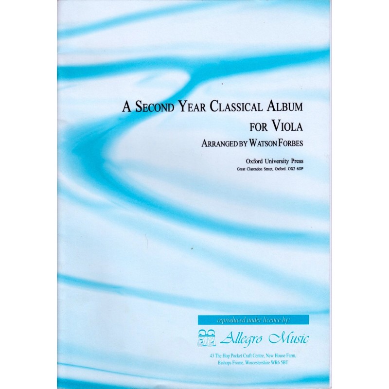 A Second Year Classical Album for Viola