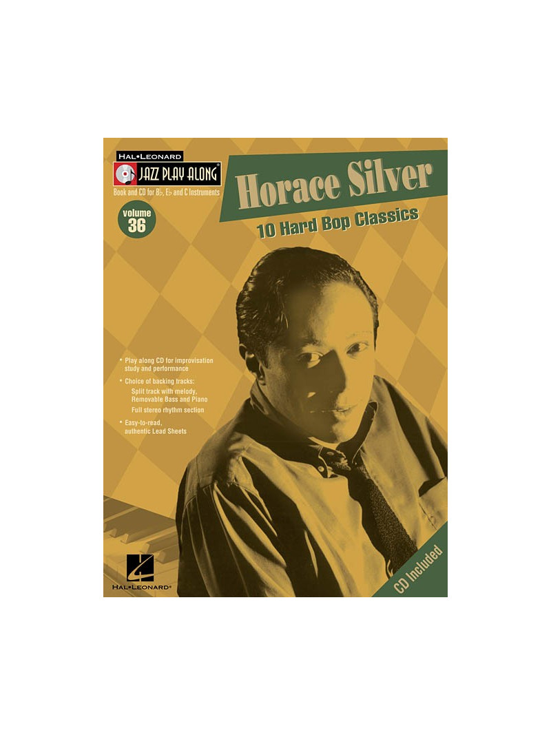 Jazz Play-Along vol. 36: Horace Silver (book/CD)