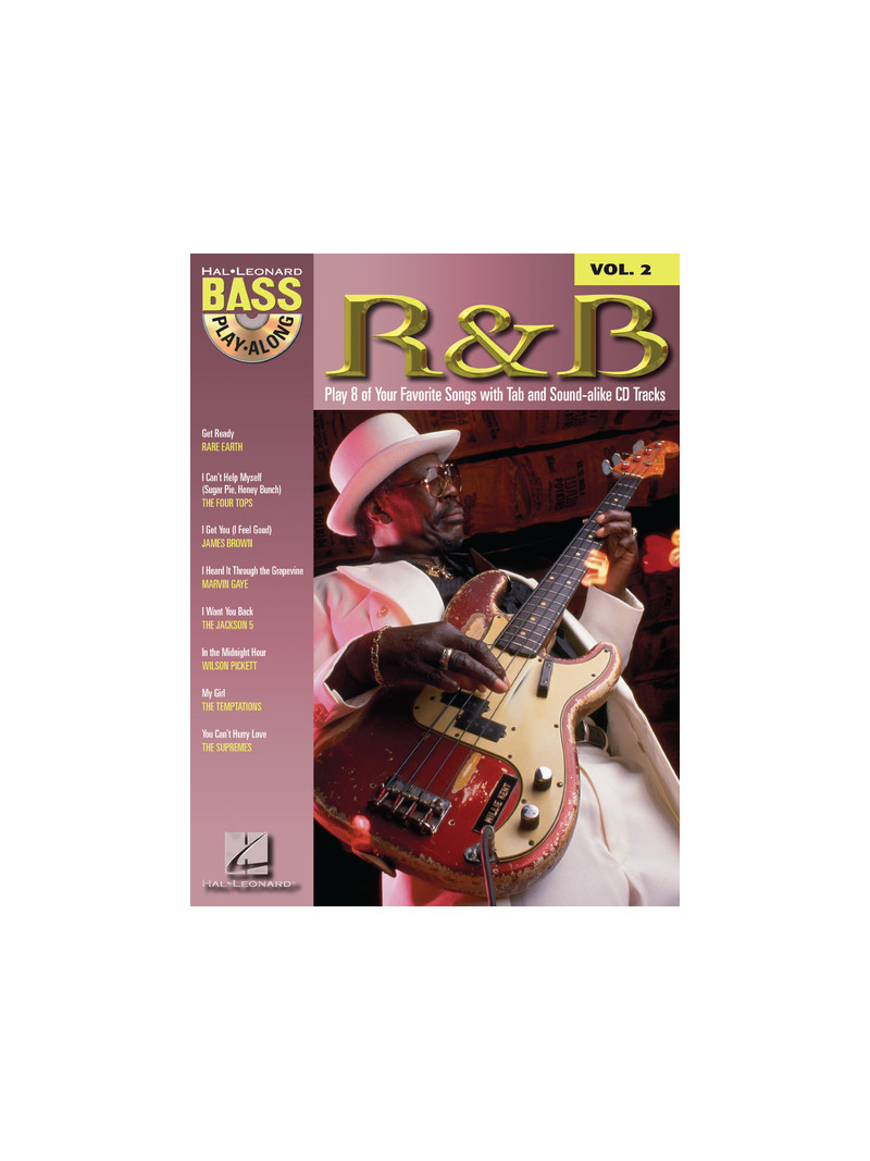 R&B: Bass Play-Along Volume 2 (book/CD)