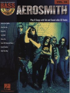 Aerosmith: Bass Play-Along Volume 36 (book/CD)