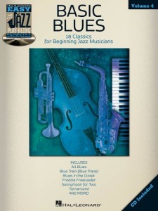 Easy Jazz Play-Along Volume 3: Basic Blues (book/CD)