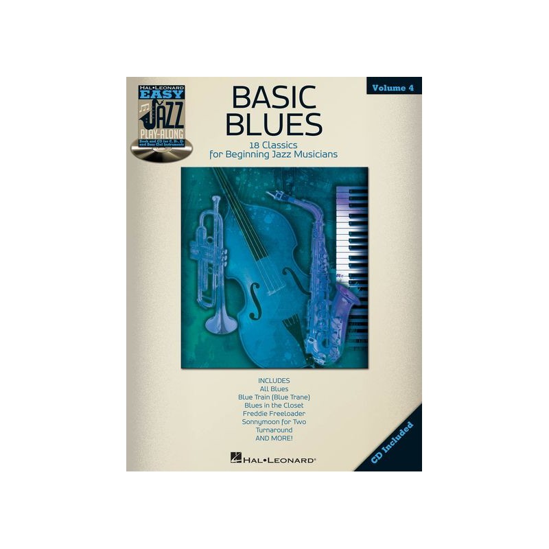 Easy Jazz Play-Along Volume 3: Basic Blues (book/CD)
