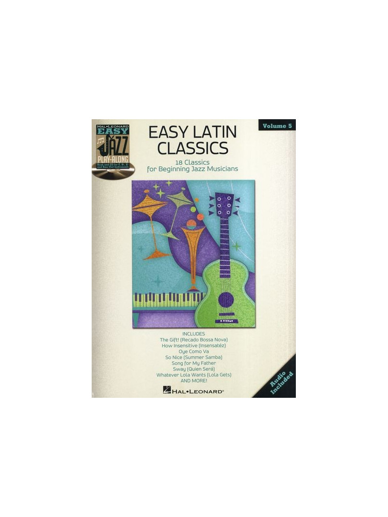 Easy Latin Play-Along Volume 3: Jazz Classics (book/CD)