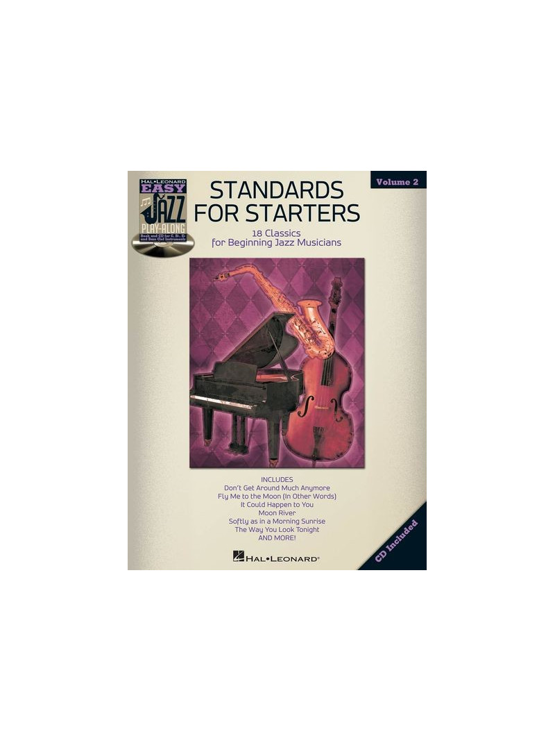 Easy Jazz Play-along: Standards for Starters (book/CD)