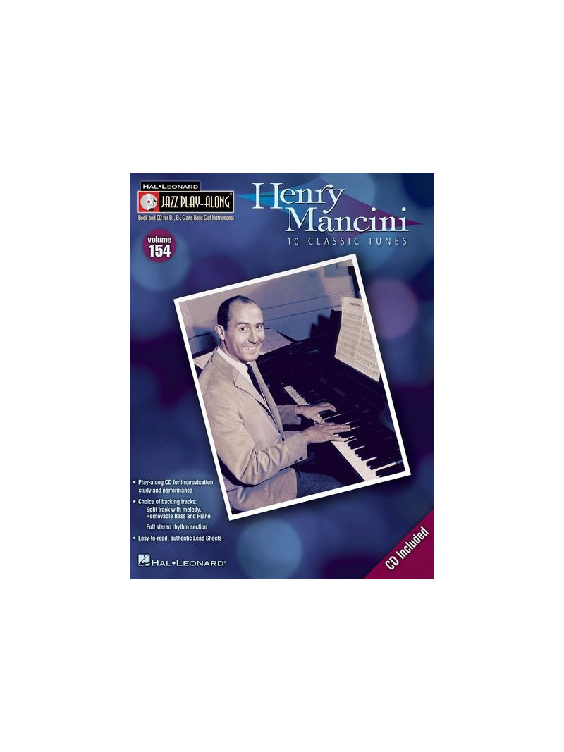 Jazz Play-Along Volume 154: Henry Mancini (Book/CD)