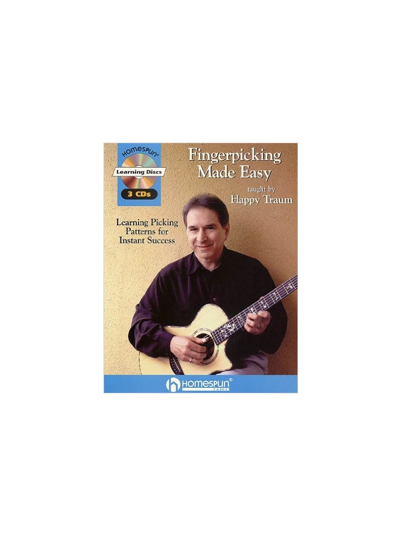 Fingerpicking Made Easy (book/3 CD)