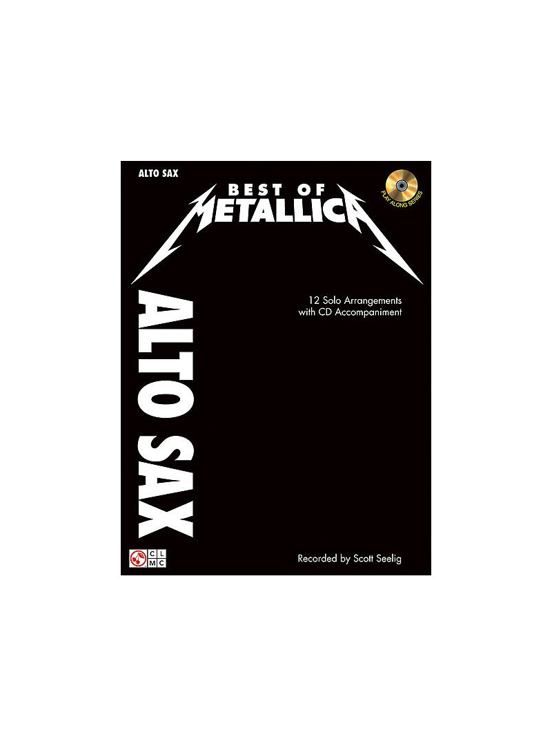 Best of Metallica for Sax (book/CD play-along)