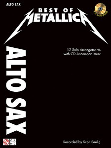 Best of Metallica for Alto Sax (book/CD play-along)