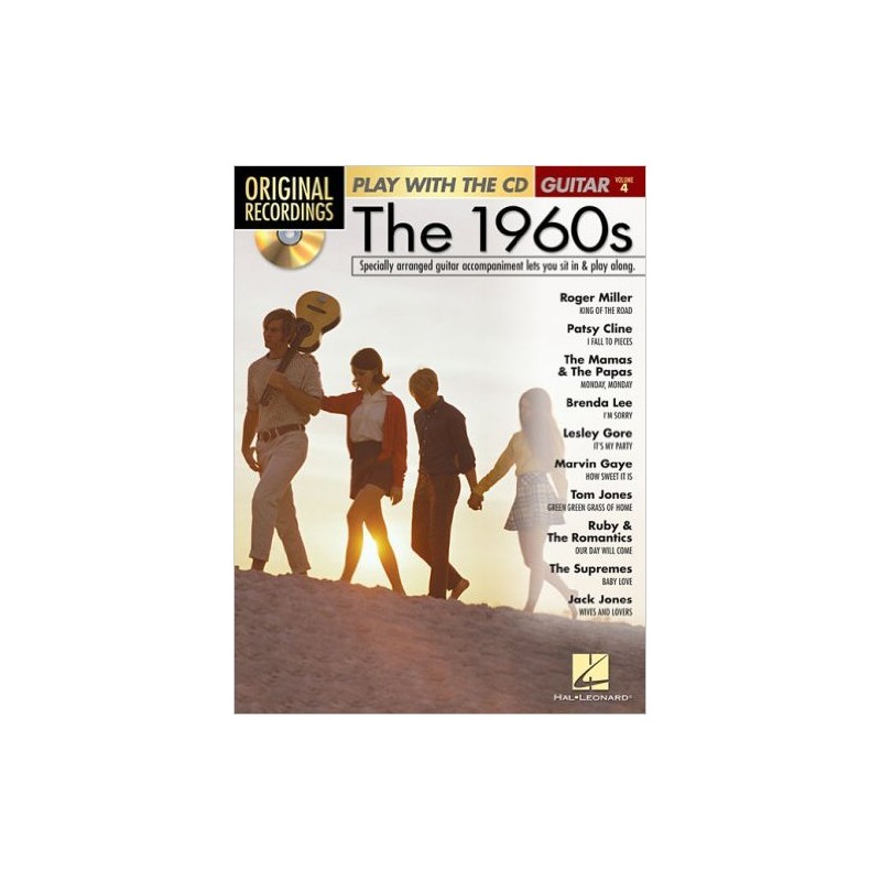 Play Guitar with Original Recordings: The 1960s (book/CD)