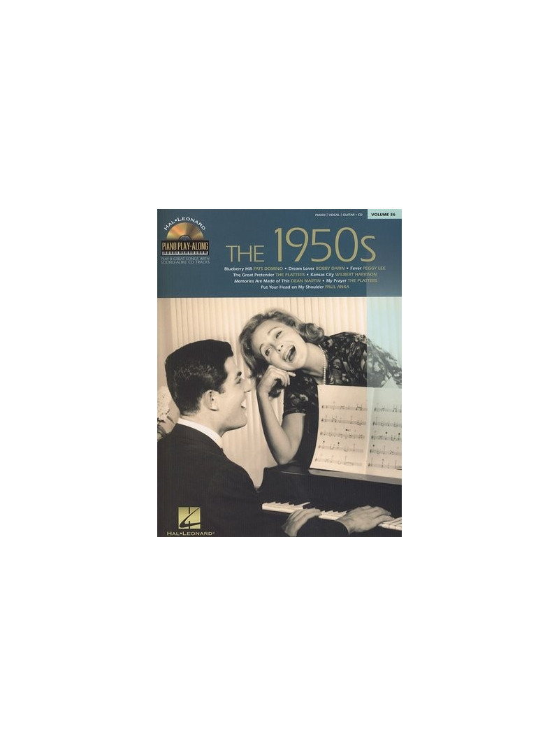 Piano Play-Along: The 1950s  Volume 56 (book/CD)