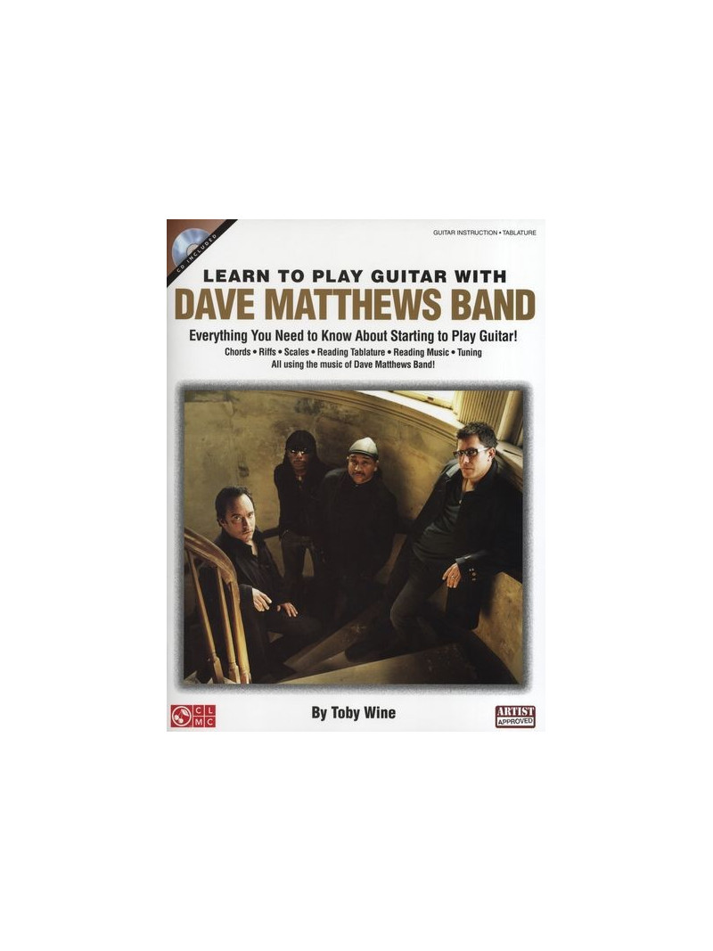 Learn to Play Guitar with Dave Matthews Band (book/CD)