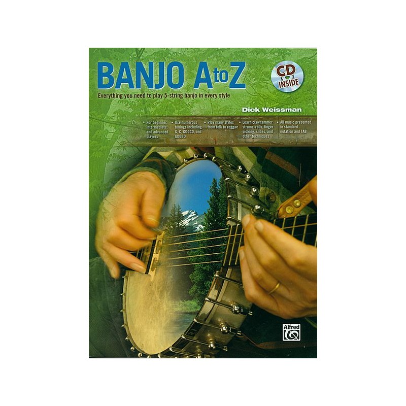 Banjo A to Z - 5-String Banjo (book/CD)