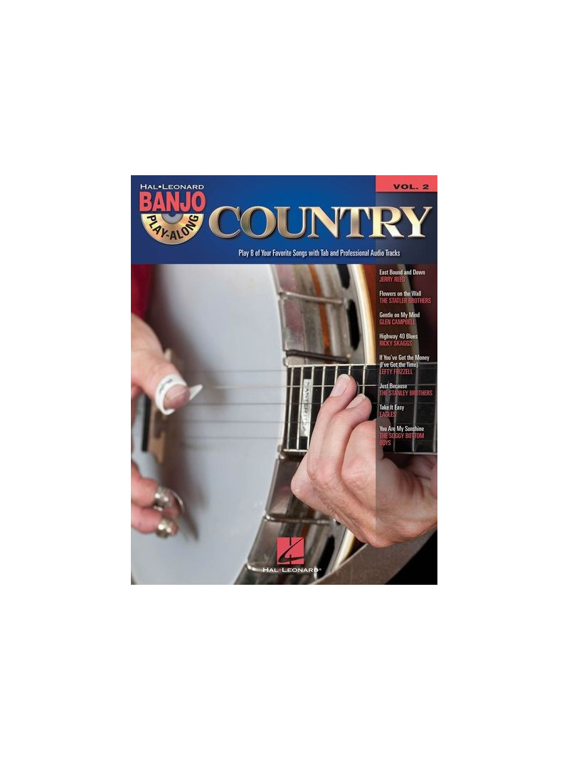 Country: Banjo Play-Along Volume 1 (book/CD)
