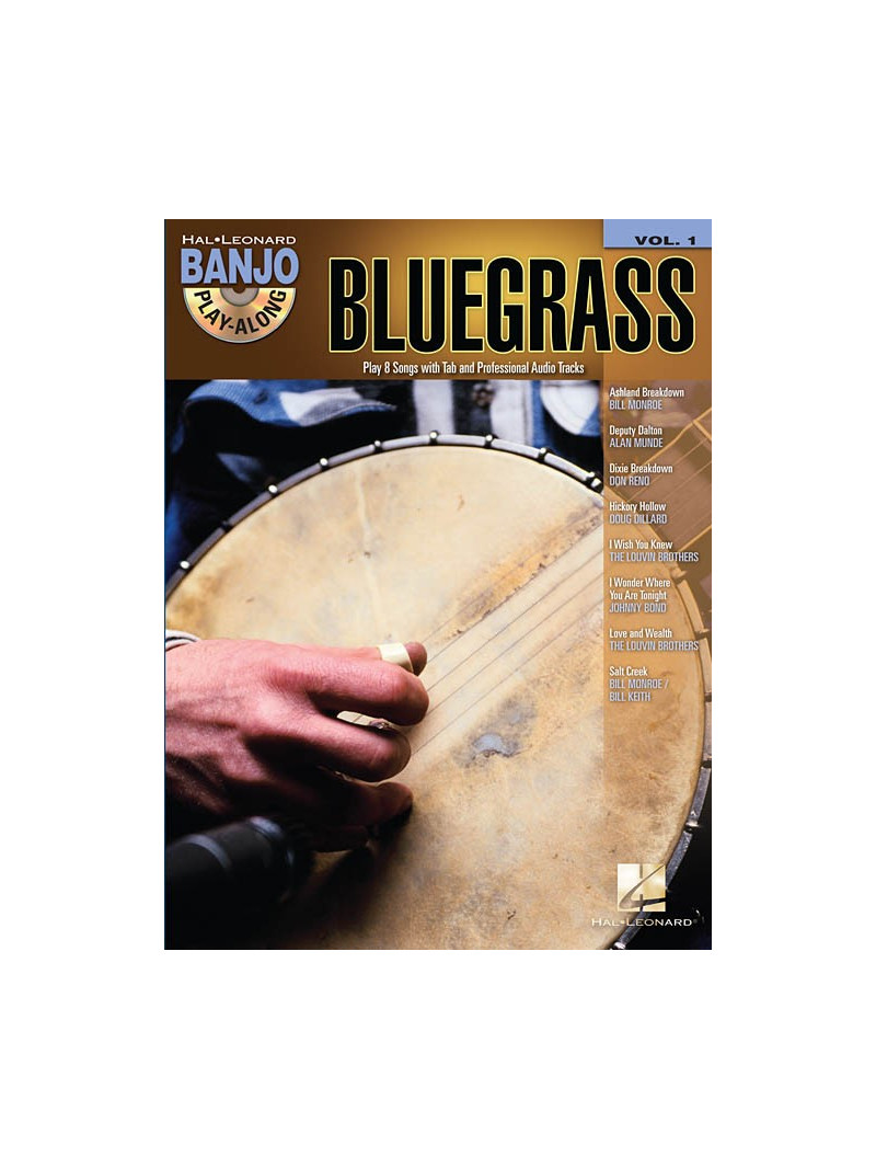 Bluegrass: Banjo Play-Along Volume 1 (book/CD)