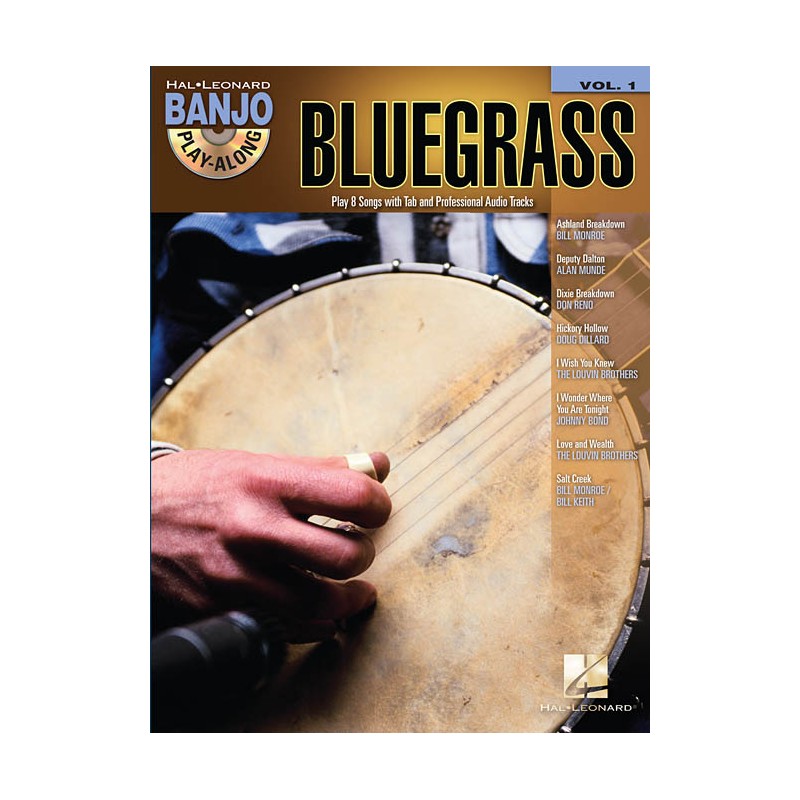 Bluegrass: Banjo Play-Along Volume 1 (book/CD)