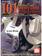 101 Essential Country Chord Progressions (book/CD)