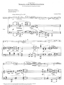 Sonata for Improvisation