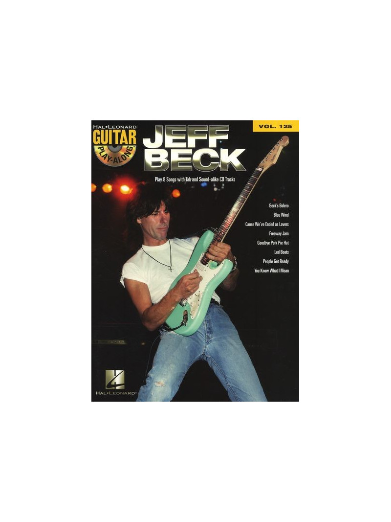 Jazz Play-Along Volume 125: Jeff Beck (Book/CD)