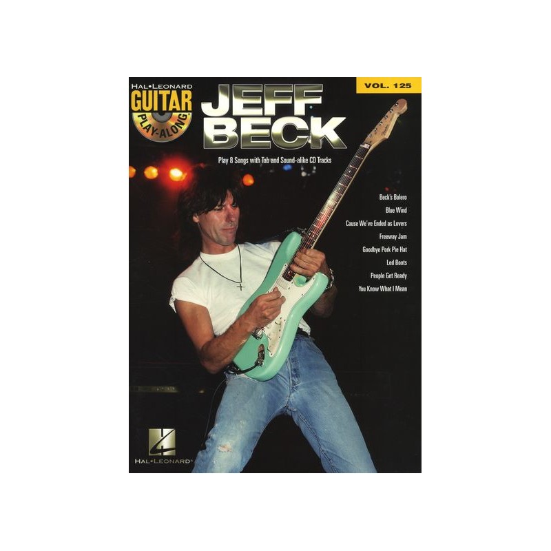 Guitar Play-Along Volume 125: Jeff Beck (Book/CD)