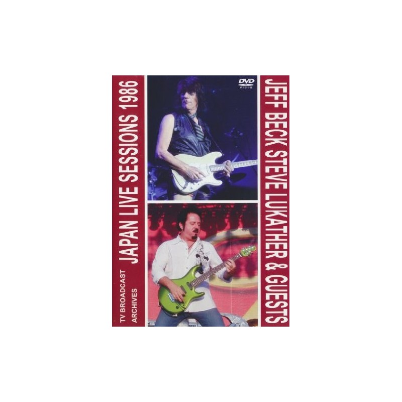 Jeff Beck & Steve Lukather – Japan Live Session 1986 (DVD)