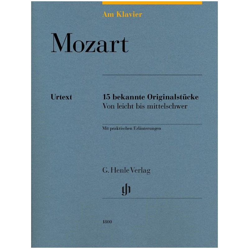 Mozart: 15 Bekannte Originalstücke