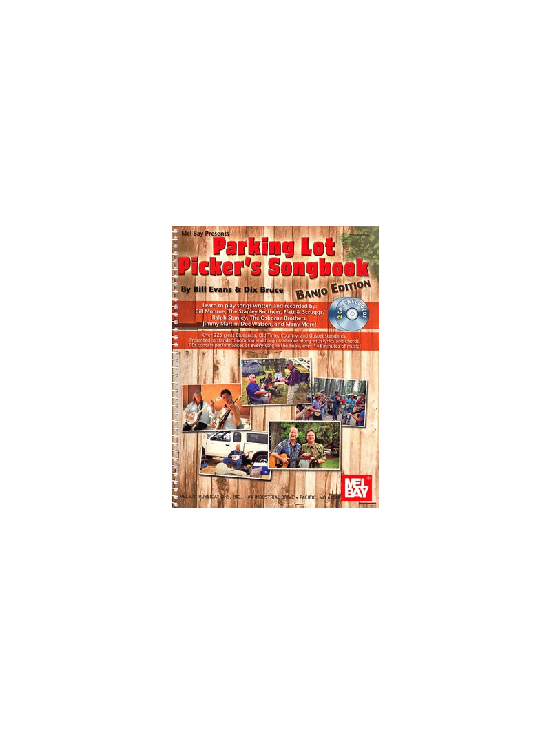 Parking Lot Picker's Songbook - Banjo Edition (book/2 CD)