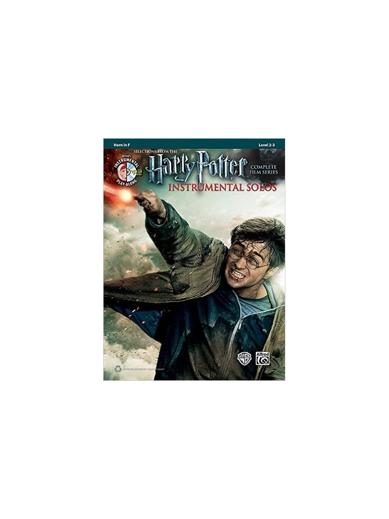 Harry Potter Instrumental Solos F Horn (book/CD play-along)