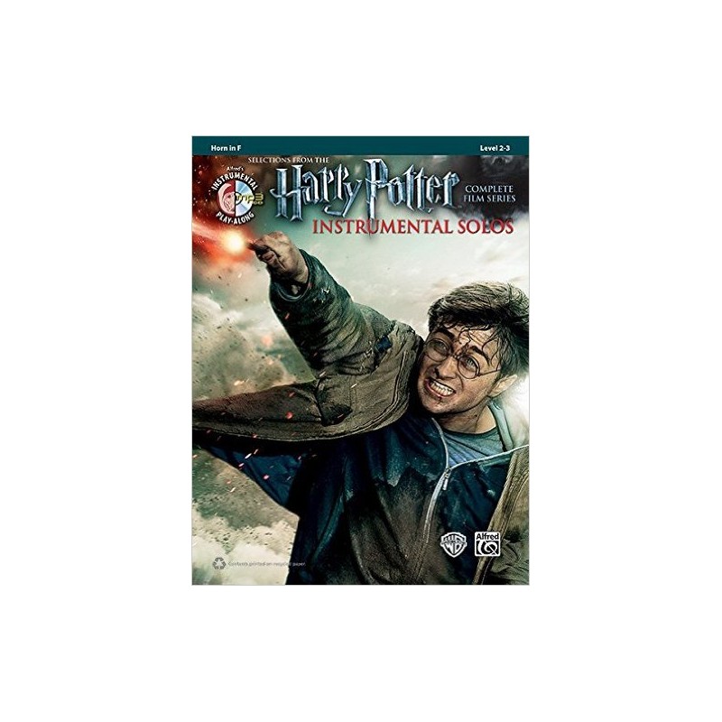 Harry Potter Instrumental Solos F Horn (book/CD play-along)